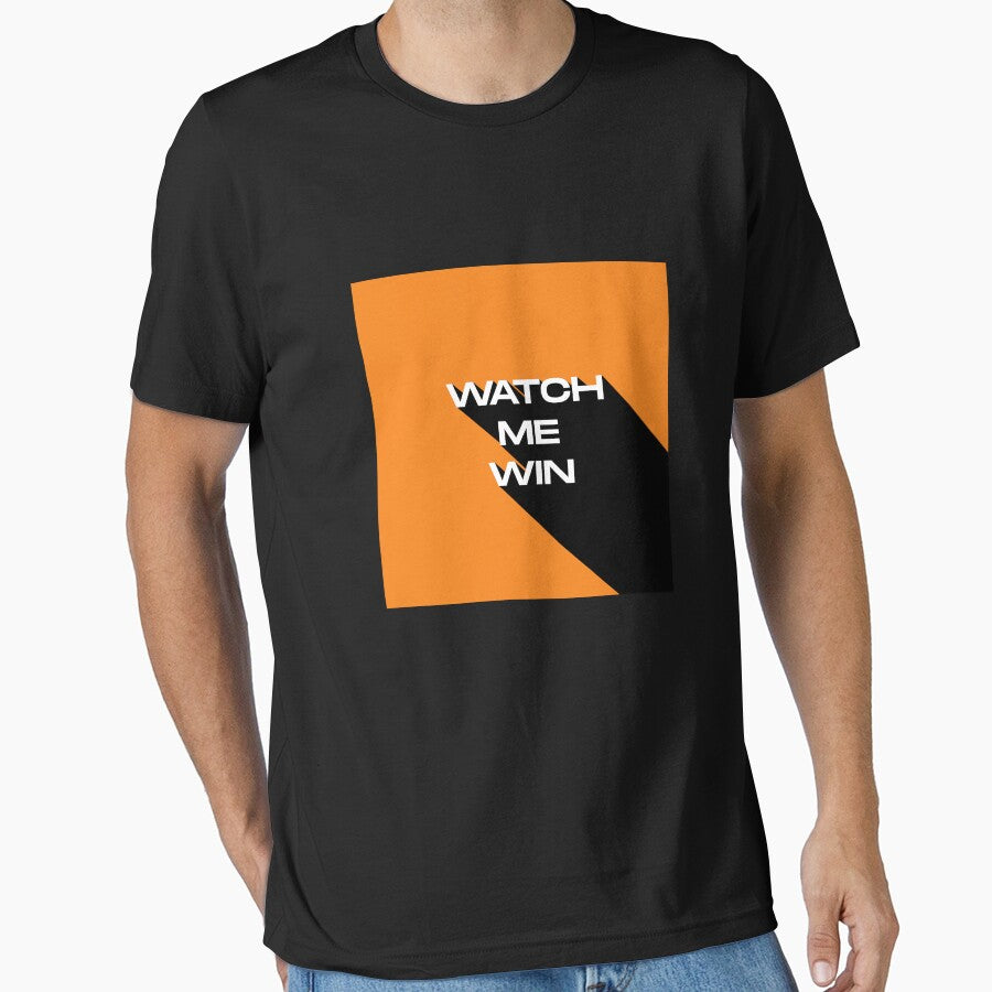 WATCH ME WIN motivational design by ZedTshirts