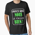 parce que nous le vallon bien,Summer Crew Neck Short Sleeve Graphic Tee by Beamazing15