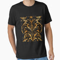 Opulent Chic: Exclusive Designer T-Shirt Design by Ace Apparel  Attire