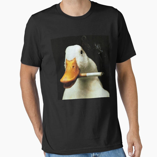 It Looks Just As Stupid When You Do It Cool Duck Smoking by HeatherCWolf