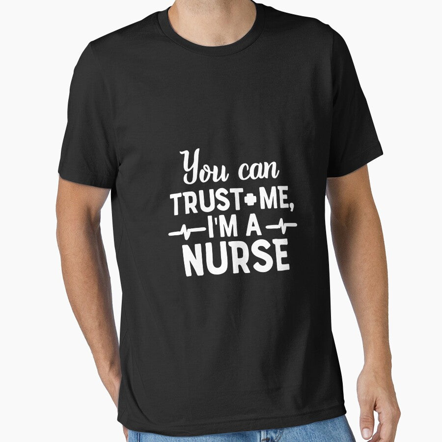 Funny Nurse Gift Nursing Student School RN CNA LPN Ladies Long Sleeve T-Shirt by ribbinjunk