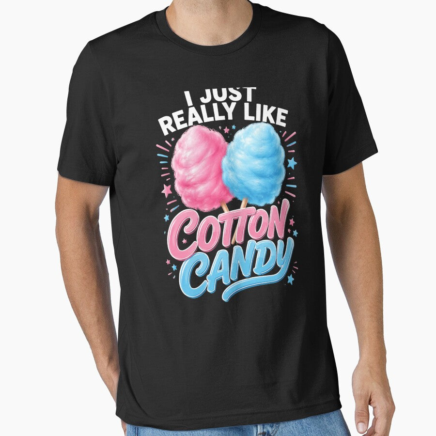 I Just Really Like Cotton Candy Sweet Treat Fan by FormalDehyena