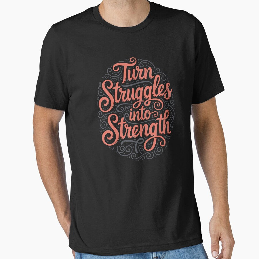Turn Struggles Into Strength – Motivational Typography by Changing Room
