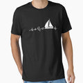 Boat Sailing Heartbeat -  Sailors Funny Gift by anerahilsya