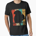 Animal Gifts Going Nuts - Vintage Squirrel Premium T-Shirt by BrockSly