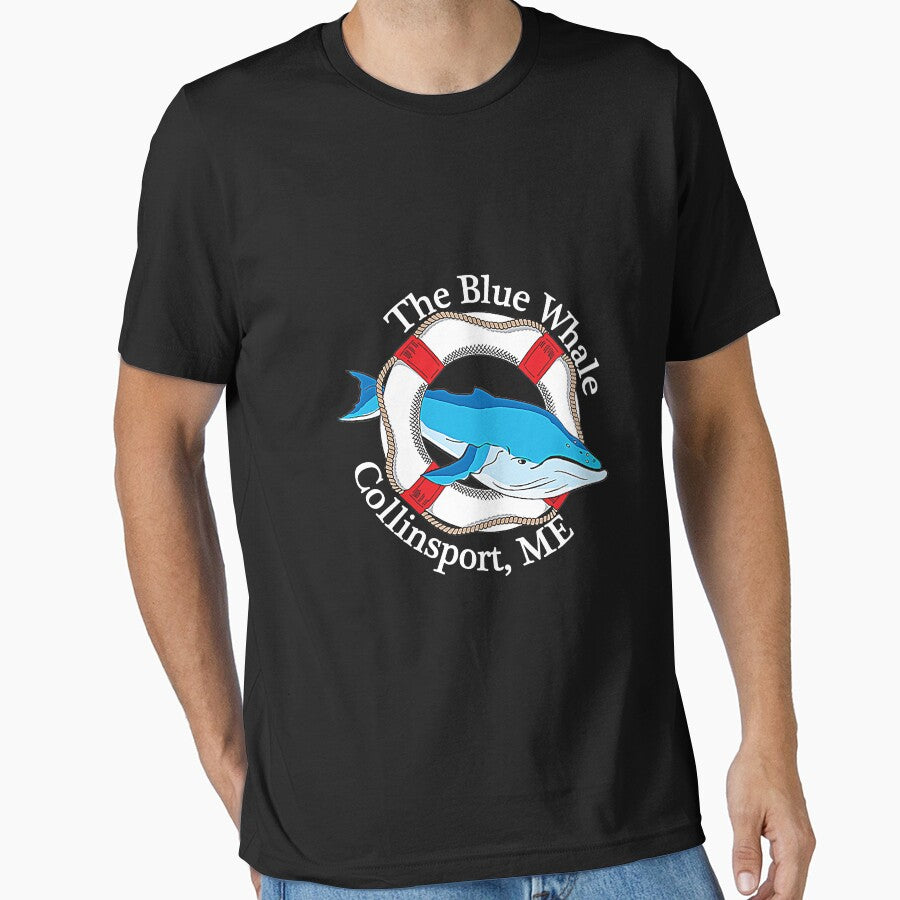 The Blue Whale (Dark Shadows 60's TV show) T-Shirt by GrandPrix14s