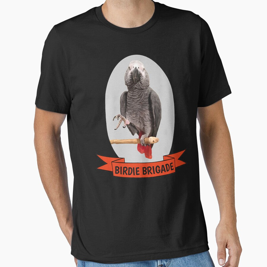 Birdie Brigade African Grey Parrot Premium by llanetdctrib