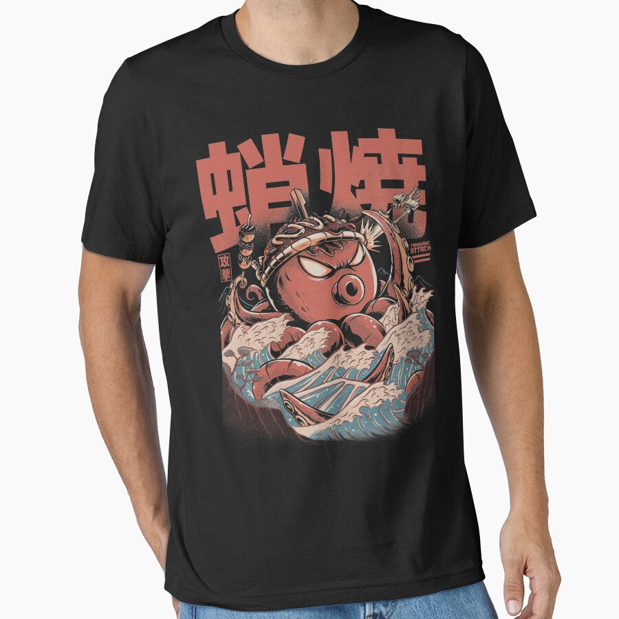 Takoyaki Attack Black Version by Ilustrata®