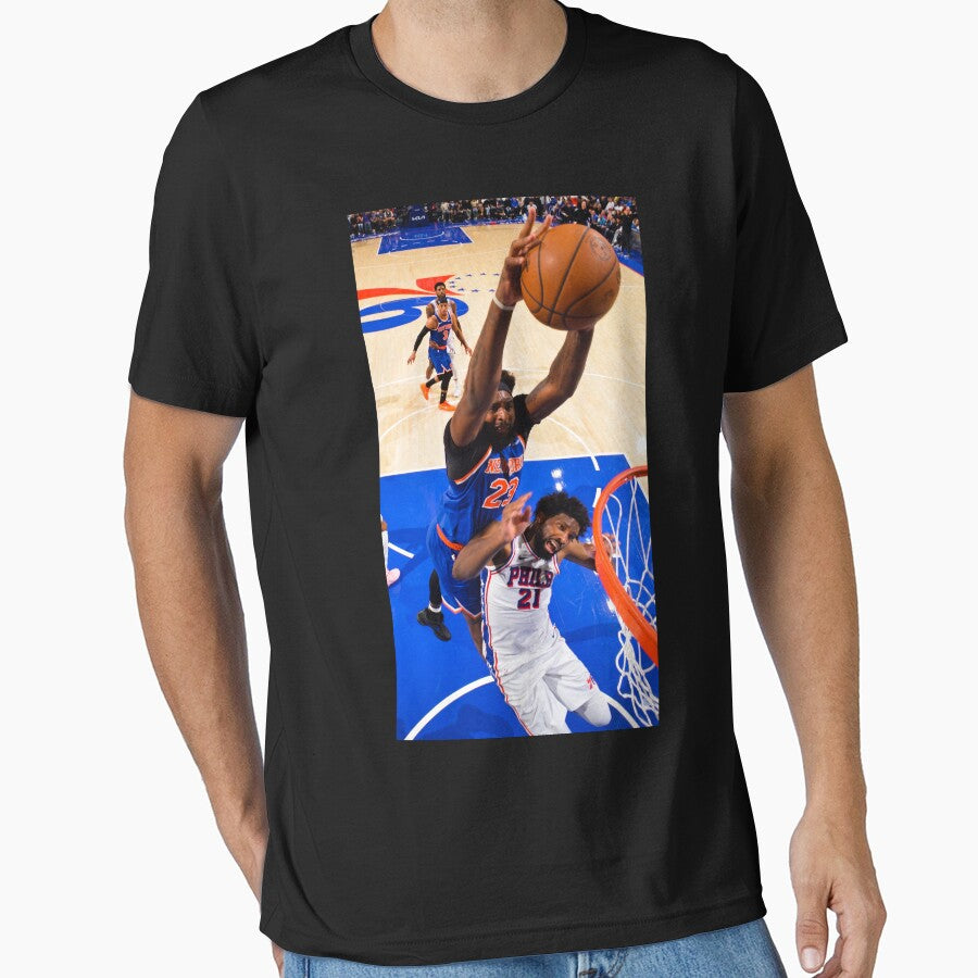 Mitchell Robinson Slam Dunk Iconic on Joel-Embiid 2026 by ShaverJr3000