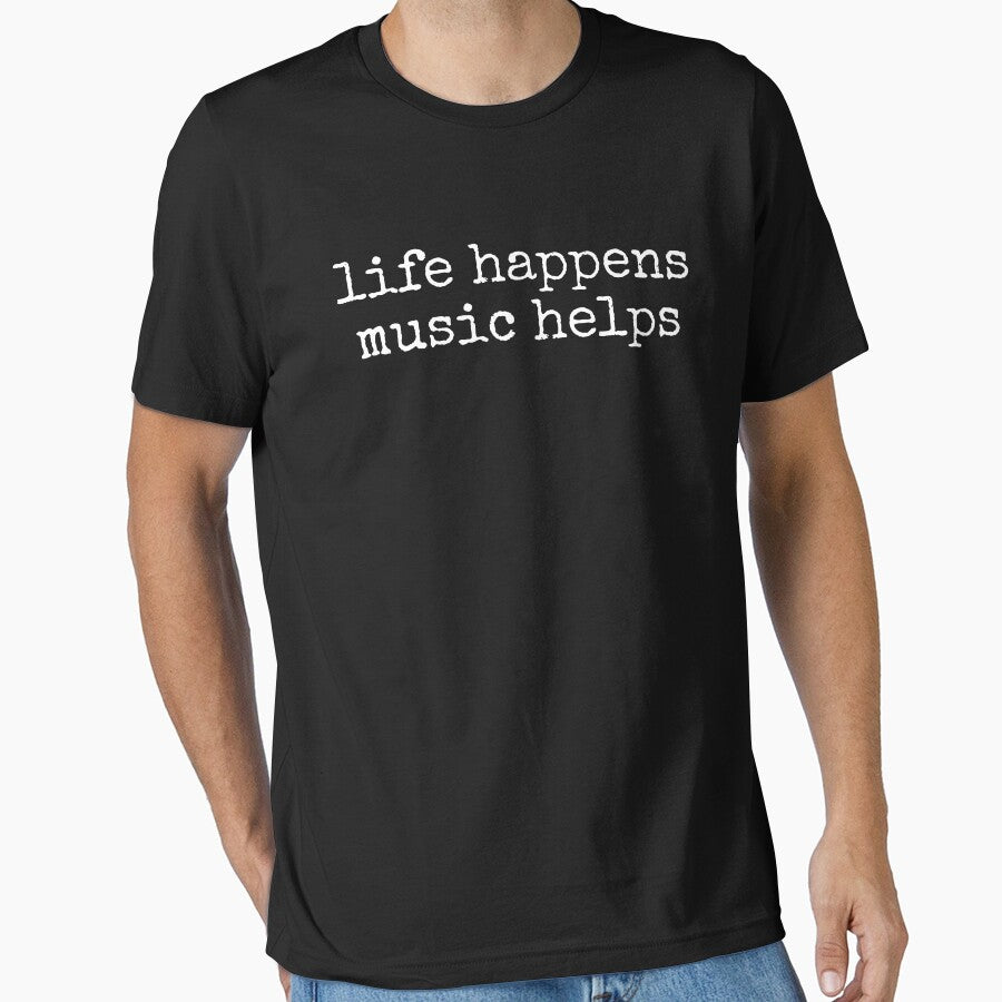 Life Happens Music Helps by PatternGallery