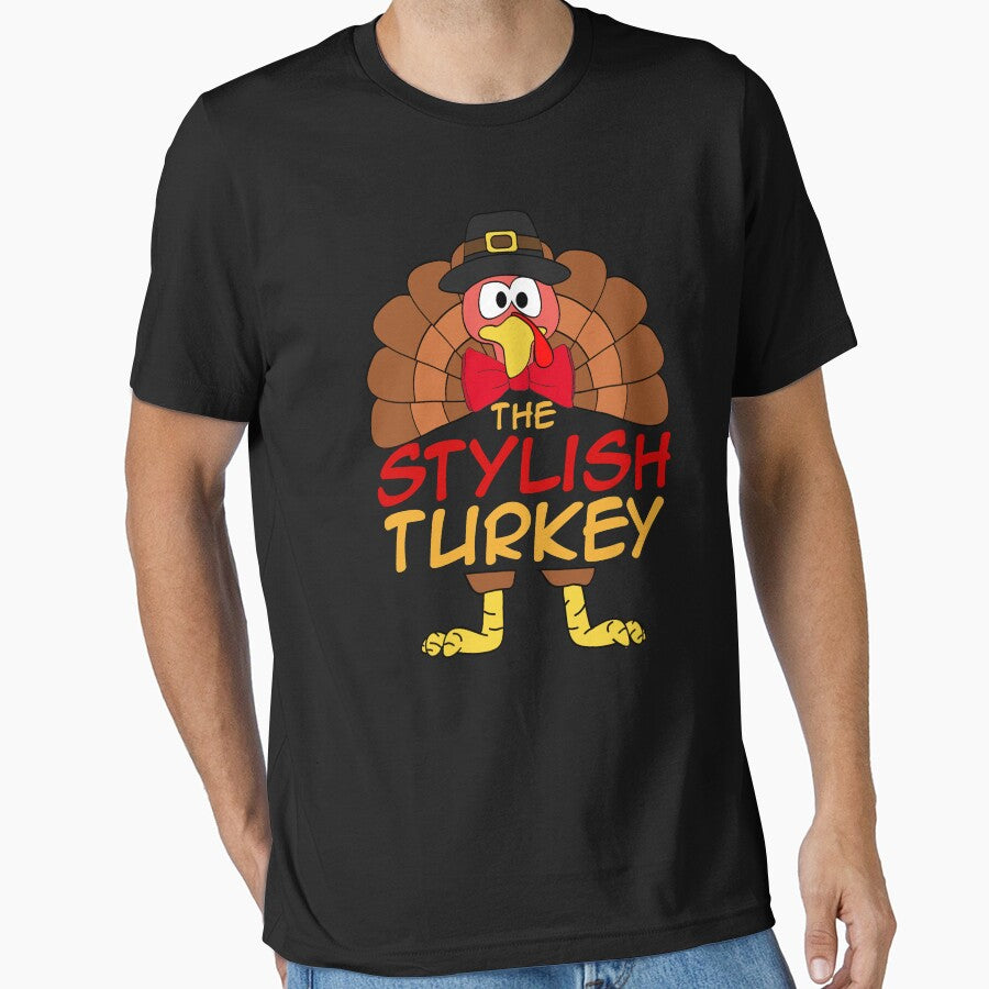 The Stylish Turkey Thanksgiving Family Matching Outfits Group Attire by onicon