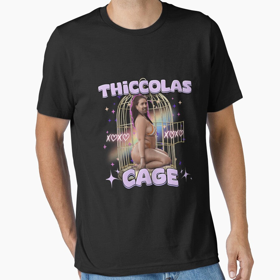 Thiccolas Cage Funny Meme by Alisaed