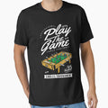Let's Play The Game Table Football Shirt Cool Graphic T-Shirt Great Gift for Foosball Player Unisex Short-Sleeve Jersey Tee by Panda Branda