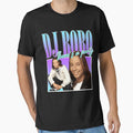 DJ Bobo 90s Style Eurodance Classic T-Shirt by DouglasSchroe