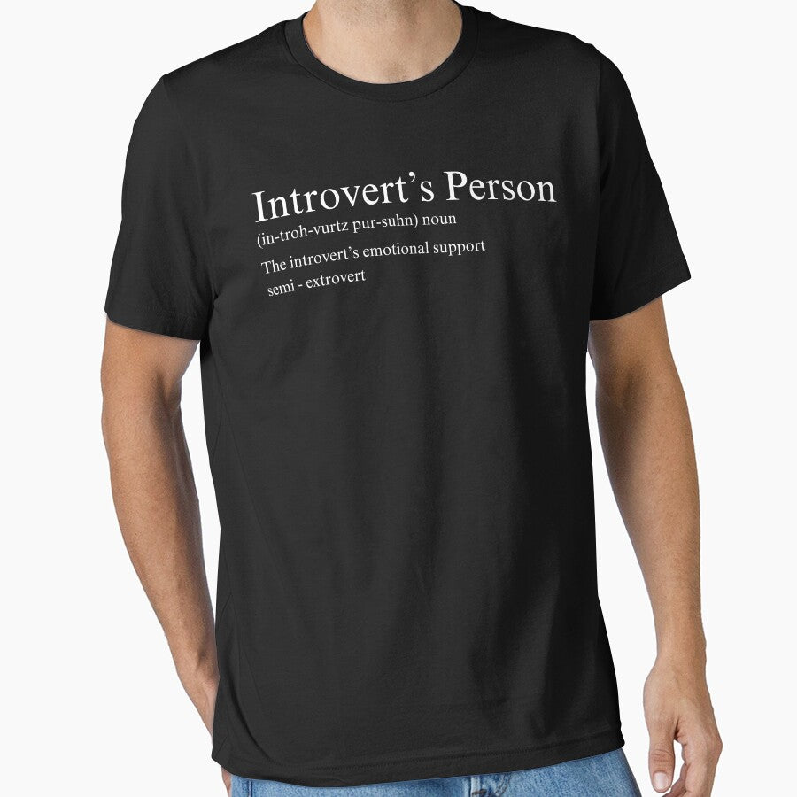 Introvert's Person Dictionary Definition by InsanelyD