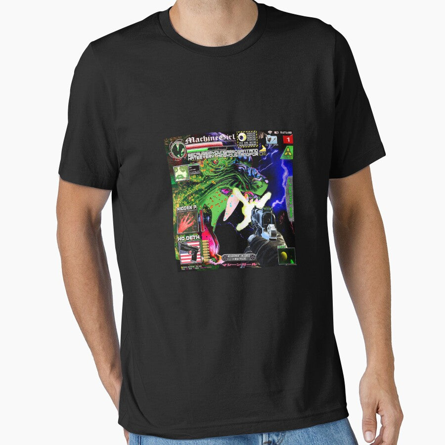 MACHINE GIRL ll Premium T-Shirt by JoshuaMildner