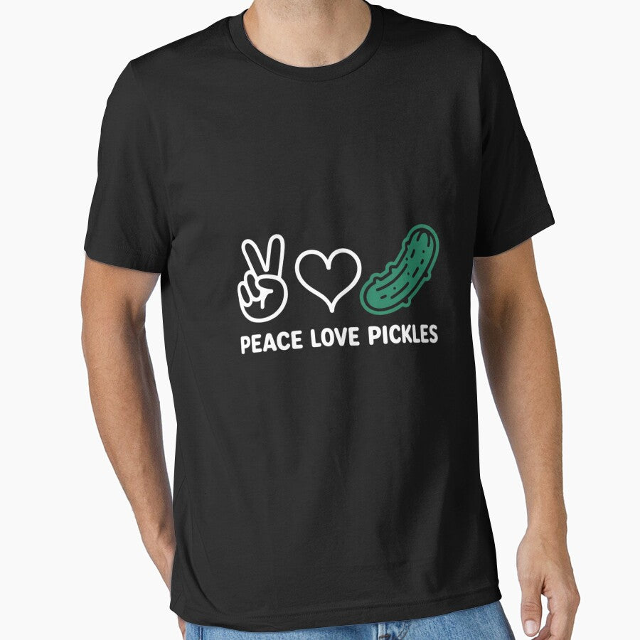 Peace, Love Pickles Pickles Lover Food Lover by ControlCenter