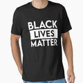 Black lives Matter Slim Fit T-Shirt by ART ilo