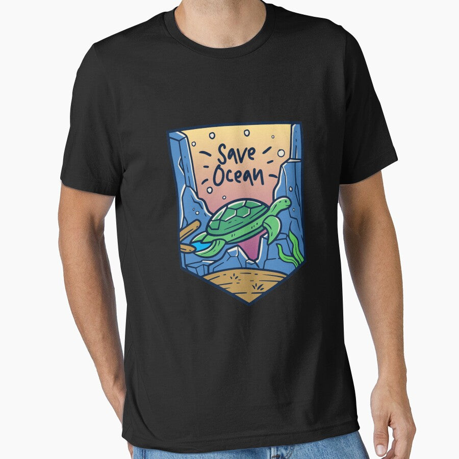 Save ocean Premium T-Shirt by DetlefGrube
