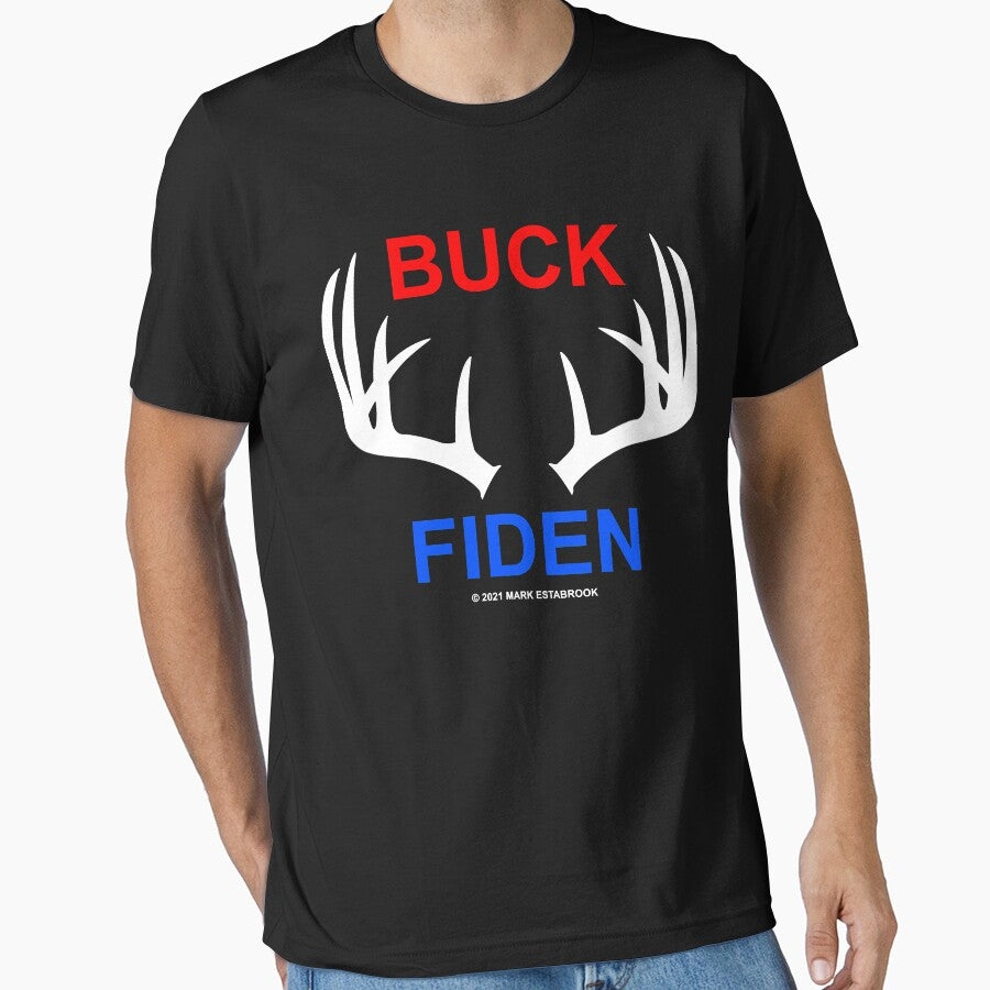 BUCK FIDEN ANTLERS Premium T-Shirt by WeeklyMarilyn