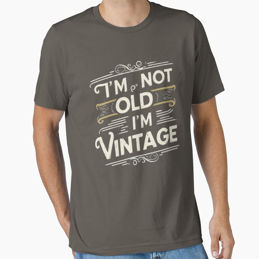 I'm Not Old I'm vintage Funny Car Graphic T-Shirt for Mens Womens Short Sleeve T Shirt by LahdilART