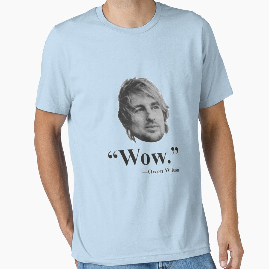 Owen Wilson WOW Premium T-Shirt by BrianFriederici