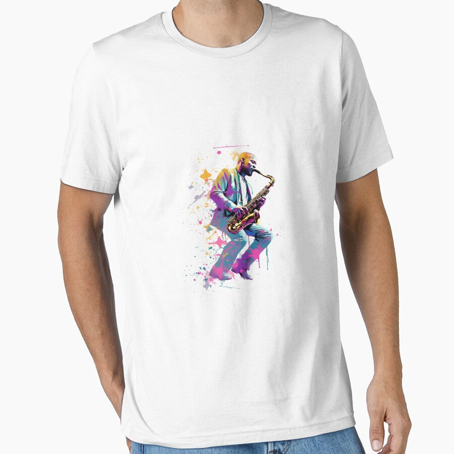Fashion Singer in Vibrant Graffiti Art by NegarinFashions