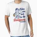 Baseball Game Day, Take Me Out To The Ballgame, Vintage Sports Baseball, Retro Summer by toongstudio