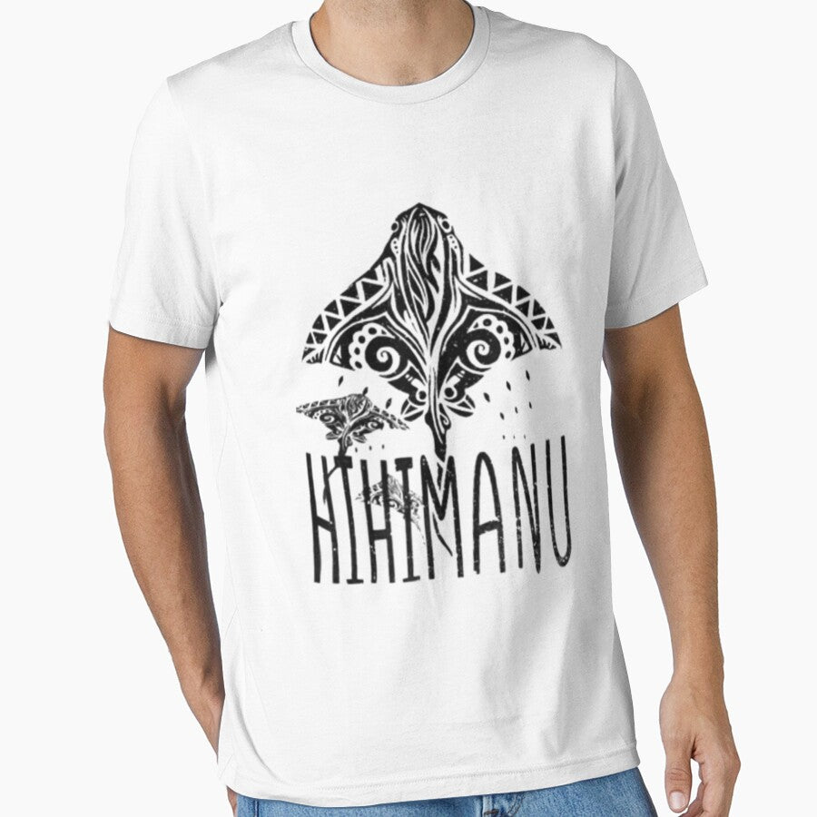 Hawaiian Hihimanu T Shirt by Karim Hasraoui