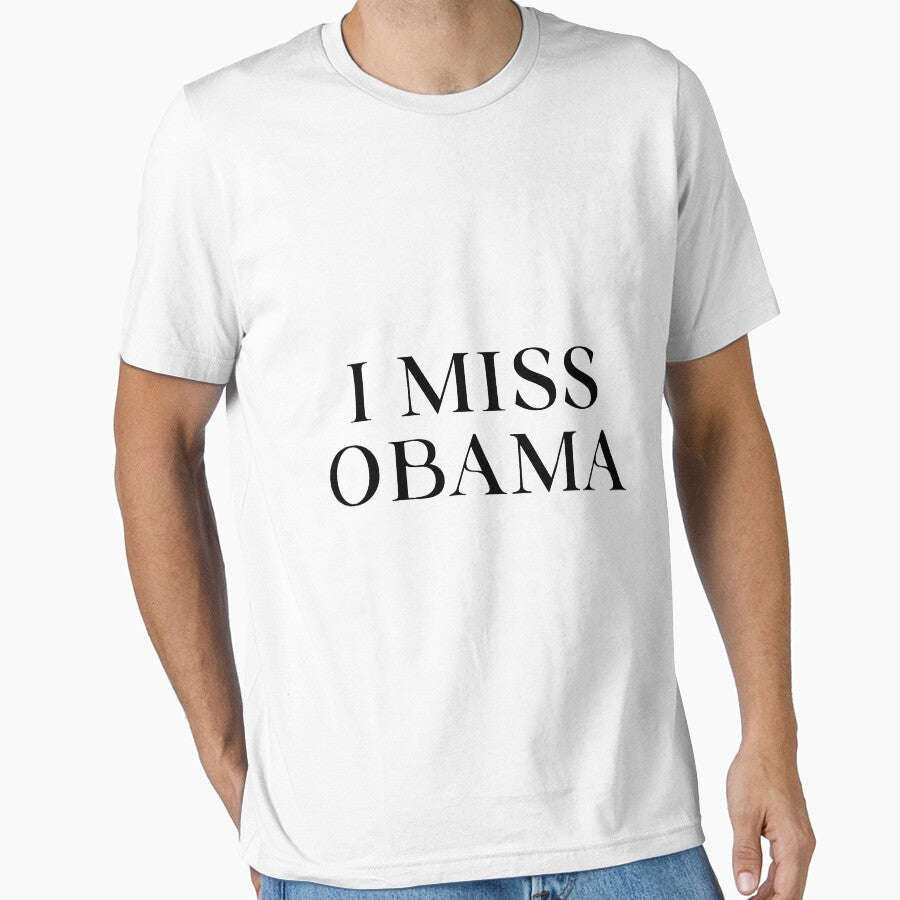 I Miss Obama Slim Fit T-Shirt by Elkaissi3