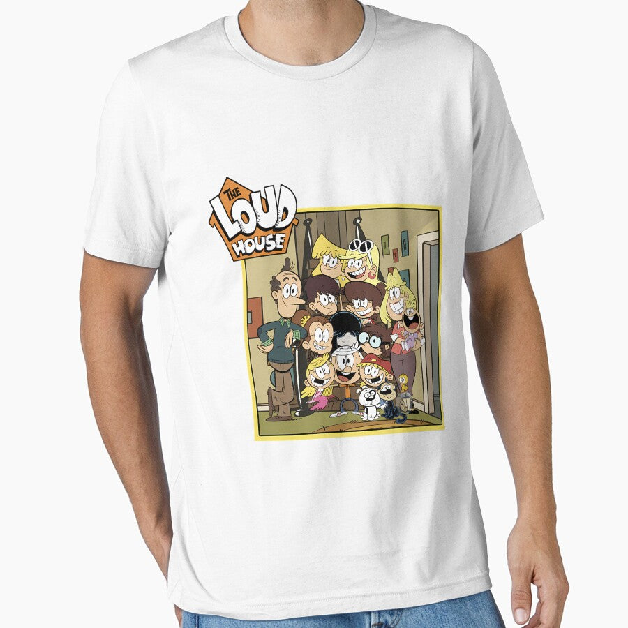 Busy House Family Big Cartoon Funny in Vintage by CheekyViviana