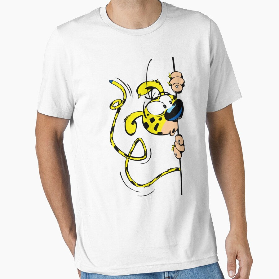 Marsupilami blue wall Gaston Lagaffe Movie Cartoon Color Big Ben Classic by oritoor58392