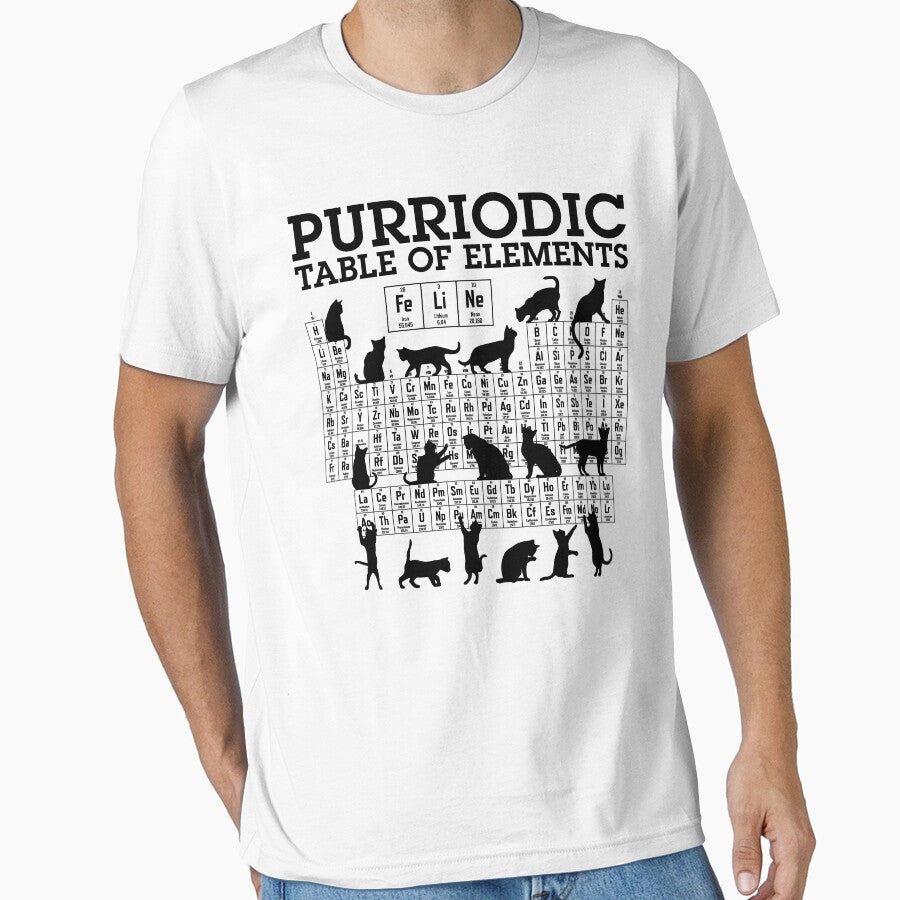 Purriodic Periodic Table Of Elements Cat Lover Cats Science by GrandeDuc