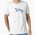 Casual Summer Funny Dragonfly Printed by johsef