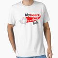 My Heart is on that Field Baseball shirt, Hand screen printed, Baseball Mom Top, Outdoor activities, Weekend shirt by lemonpoo8