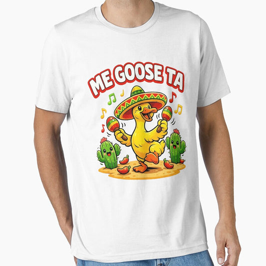 Me Goose Ta Funny Spanish Goose Pun Mexican by sawczy-shop