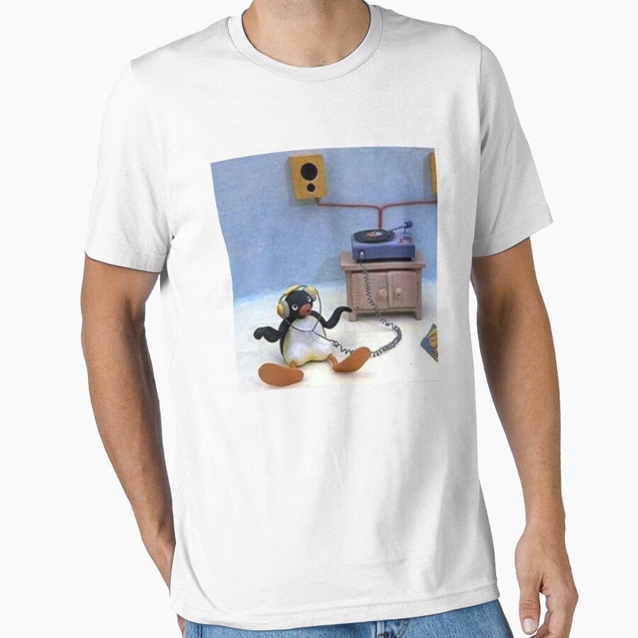 Pingu grooving to the music by Oqueartecura