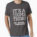 Its A Cooper Thing You Wouldnt Understand Funny Cute Gift T Shirt For Men Women Hoodie Sweatshirt Sticker Family Reunion Party Black Family Matching by arcadetoystore