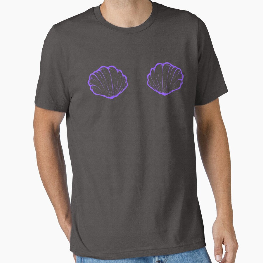 Copy of Seashell Bra-Seashell Bra Slim Fit T-Shirt by Al Collections