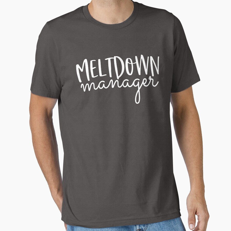 Meltdown Manager Slim Fit T-Shirt by Al Collections