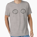 Seashell Bra-Seashell Bra Slim Fit T-Shirt by Al Collections