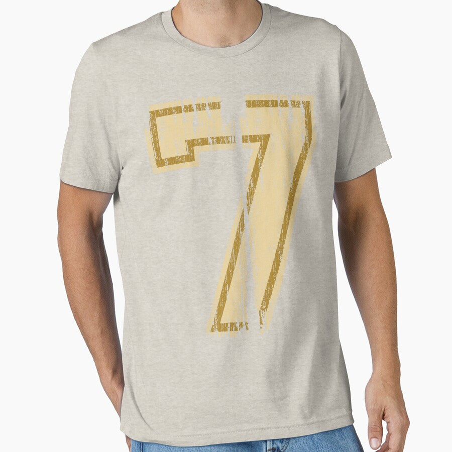 Vintage Distressed Sports Number 7 by adamcampen