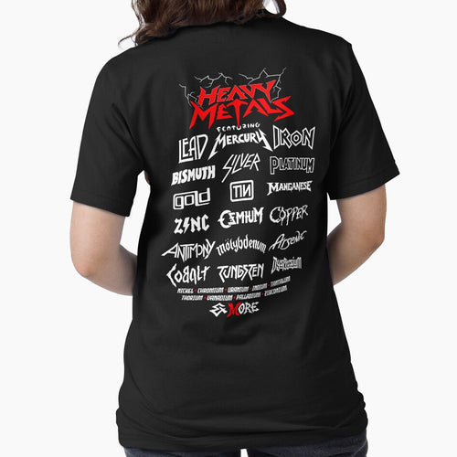 Back Print - Heavy Metals Parody - Red & White Edition by dreambeast