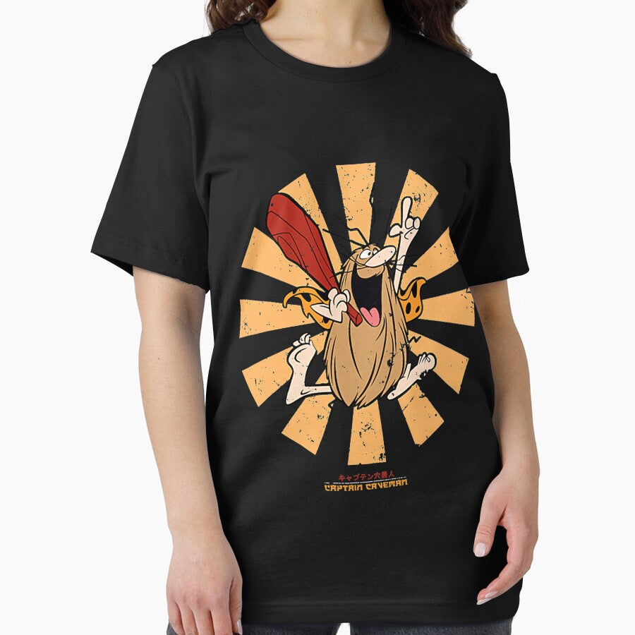Captain Caveman Retro Japanese by Mellifluous590