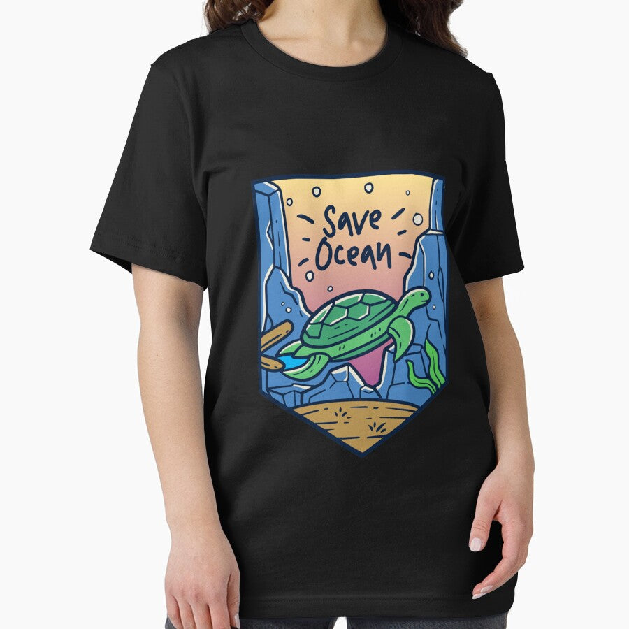 Save ocean Premium T-Shirt by DetlefGrube