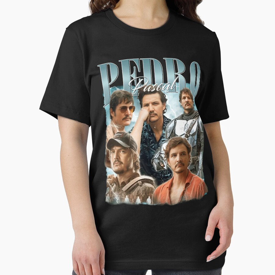 90s Retro Funny Pedro Pascal by Hajuji