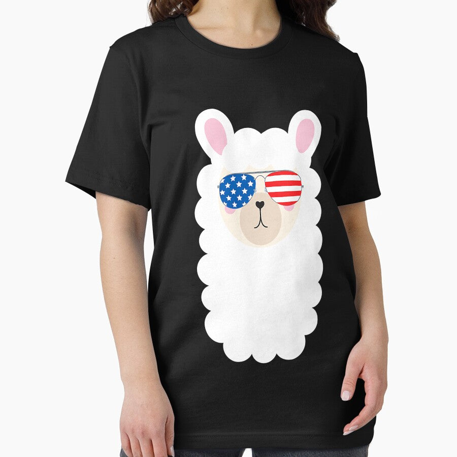 Sheep American Sheep Premium T-Shirt by NancyNewell