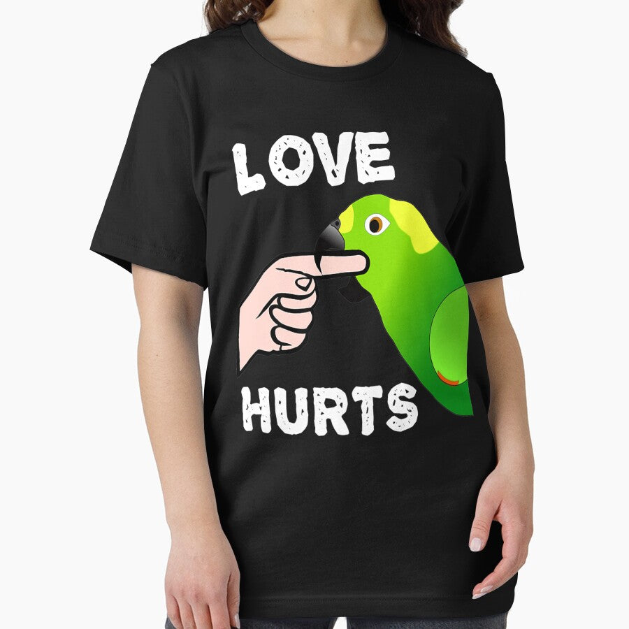 Love Hurts Naped Amazon Parrot Premium by fugoctcoe