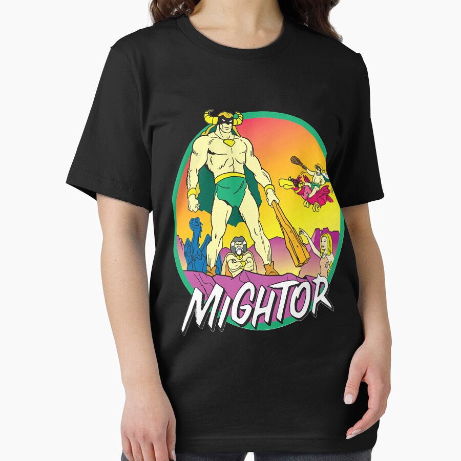 Mightor Cartoon T Shirt Perfect  Gift Classic by DonnellStAmant