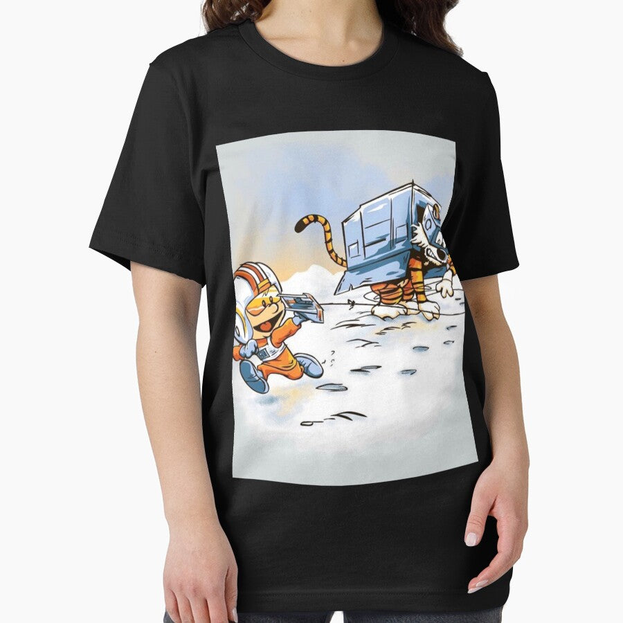 calvin space Premium T-Shirt by MelanieVanCura